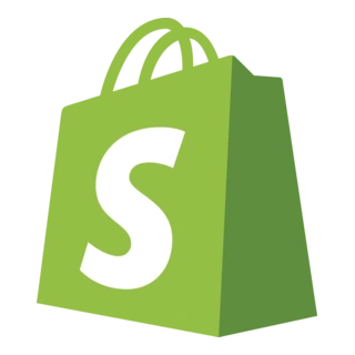 Logo de Shopify — Drunel, agencia SEO para ecommerce