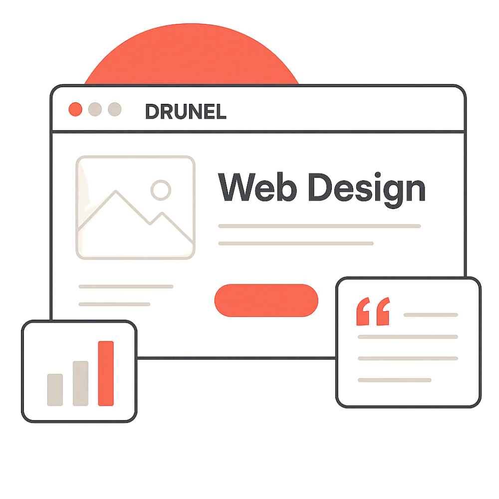 Drunel Agencia de diseño web LATAM EE.UU España