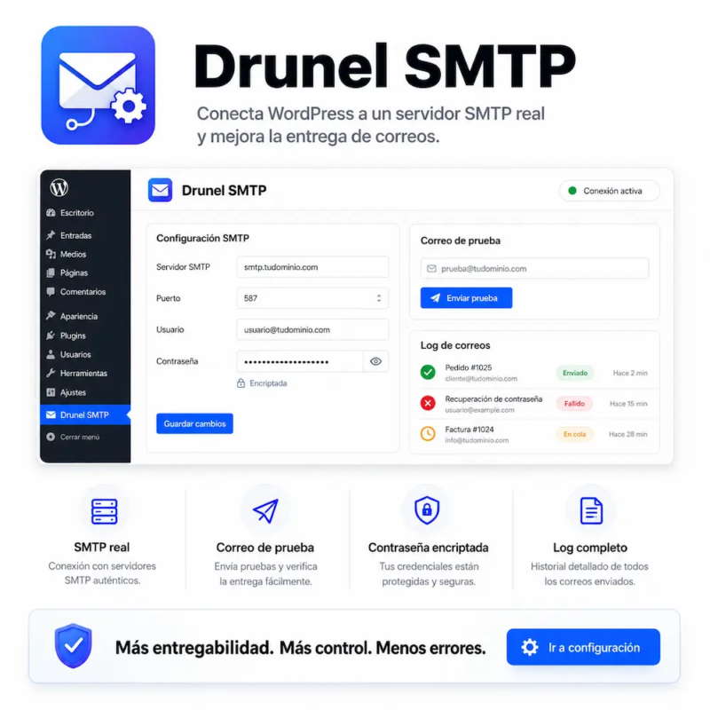 plugin smtp WordPress
